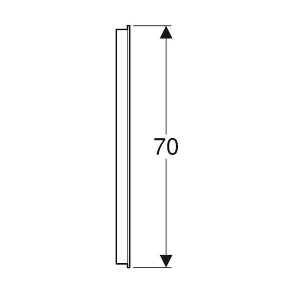 Tasopeili Ido Reflect 1200X32X700Mm, Alumiini [6015723] |