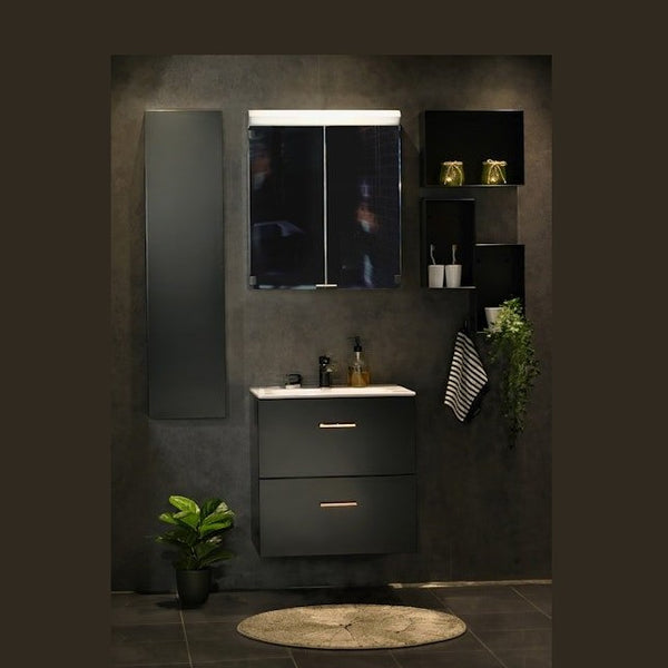 Peilikaappi V21565 Polaria LED Lumena 600 oikea harmaa [6045270] |