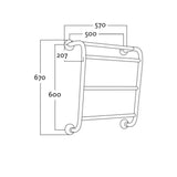 Rej Design pyyhekuivain Retro BT 564 valkoinen [5488621] |