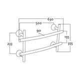 Rej Design pyyhekuivain Bamboo Duo 2, valkoinen [5488775] |