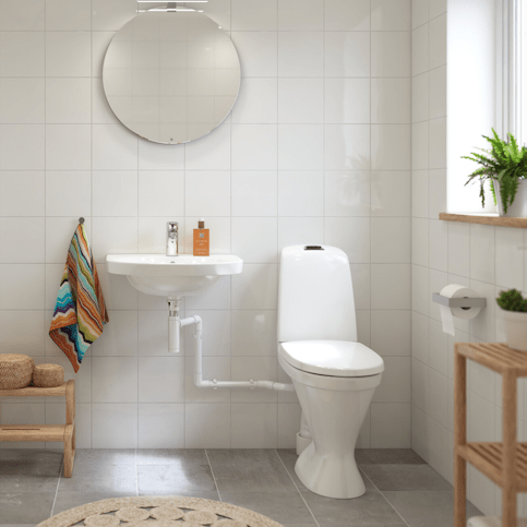 Wc-Laite Nautic Hf 1596 Poistoputki Vasen 5655030