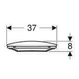 Wc - Istuinkansi Kova Sc/Qr Valkoinen [5711180] |
