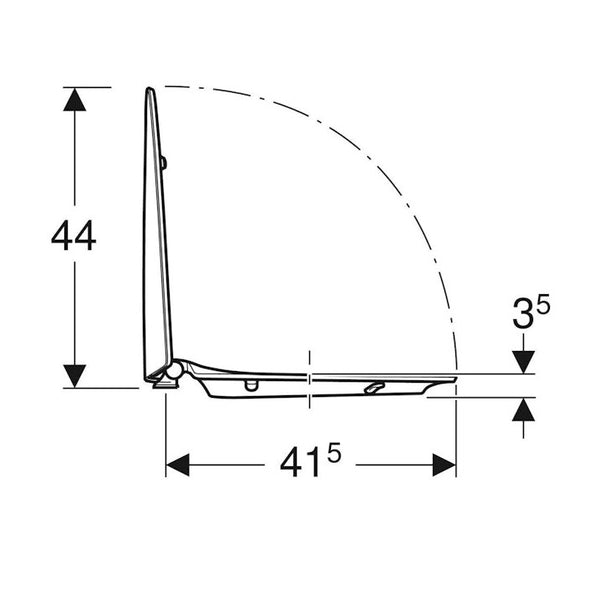 Wc - Istuinkansi Kova Sc/Qr Valkoinen [5711180] |