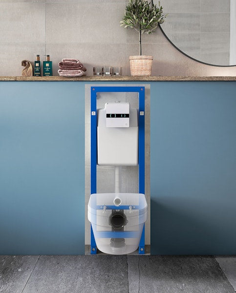 Seinä-WC asennusteline Gustavsberg Triomont XS 3/6L [5752491]