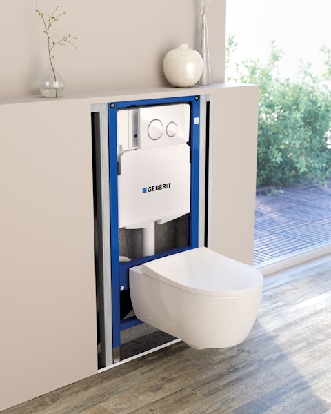 Seinä-WC asennusteline Geberit Duofix korkea Sigma 112cm [5756593]