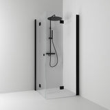 Svedbergs Skoga suihkukulma 90x90, taitettava, musta matta/kirkas [61607299] |