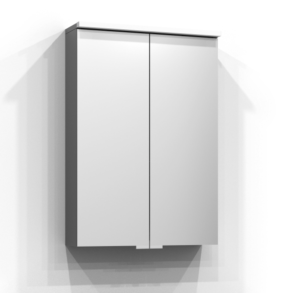 Svedbergs Bloc Peilikaapit 50 Harmaa LED Pesuallasvalo Vikavirtakytkin [25502-TL-JFB]