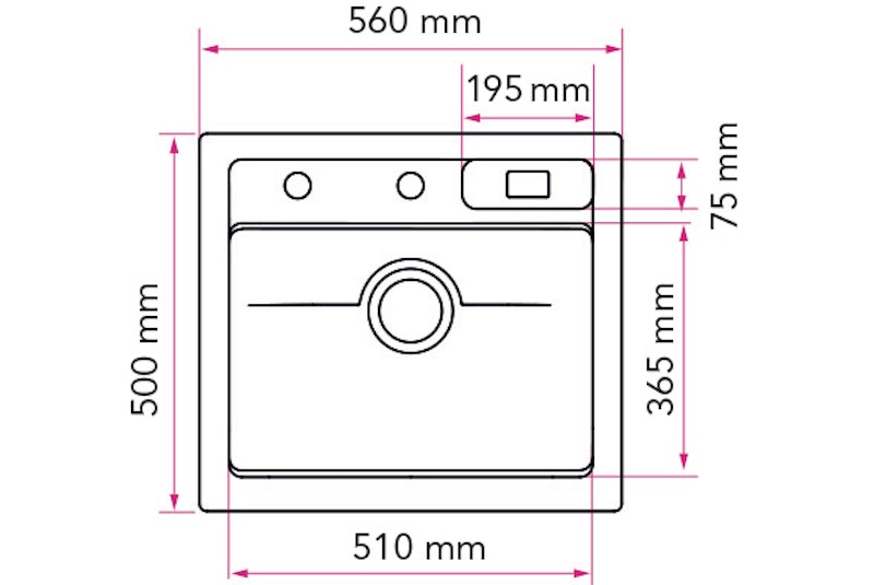 Tiskiallas Stala Combo CEG51-57BF 560x500 mm komposiitti musta huullettava [5922123]