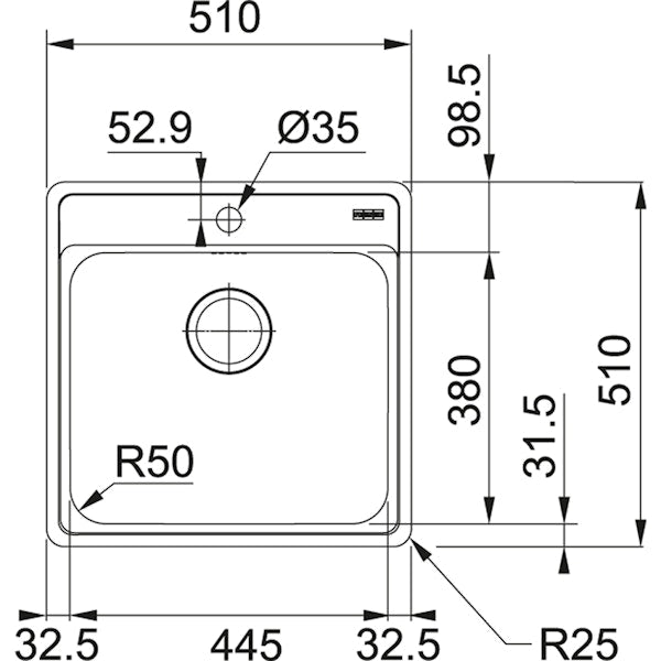 KEITTIÖALLAS RST FRANKE BELL BCX 610-45TL [5933829]