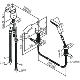 Damixa Clover Green Kylpy- ja poreammehana 6001300 6330662