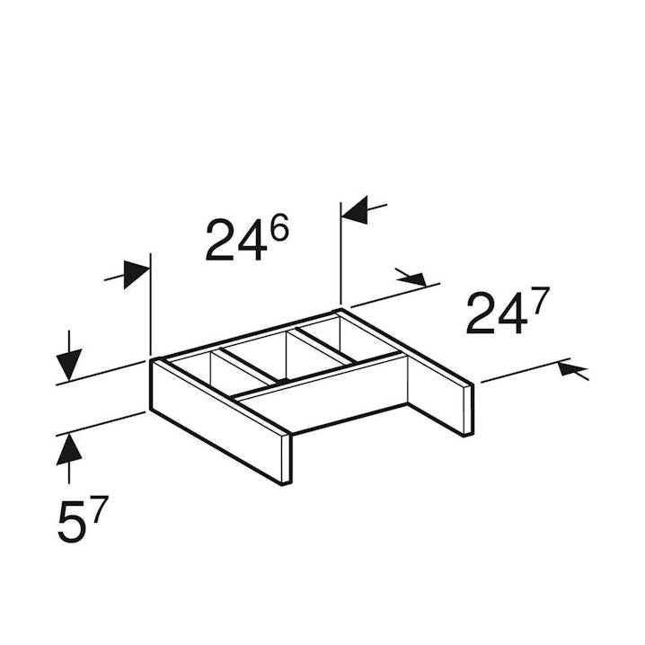 Laatikonjakaja 400254 Ido Glow Suuri Yläl. [6014943] |