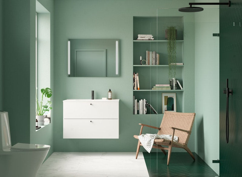 Allaskaappi Ido Elegant 900 Compact valkoinen [6015488]