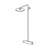 Sadesuihkuhana Oras Optima Style 7191N kromi [6310905] |