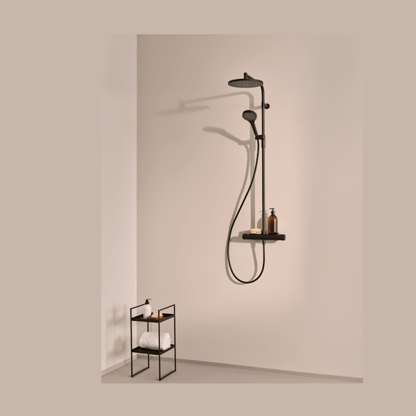 Sadesuihkuhana Oras Optima Style 7192N-33 mattamusta 6310908