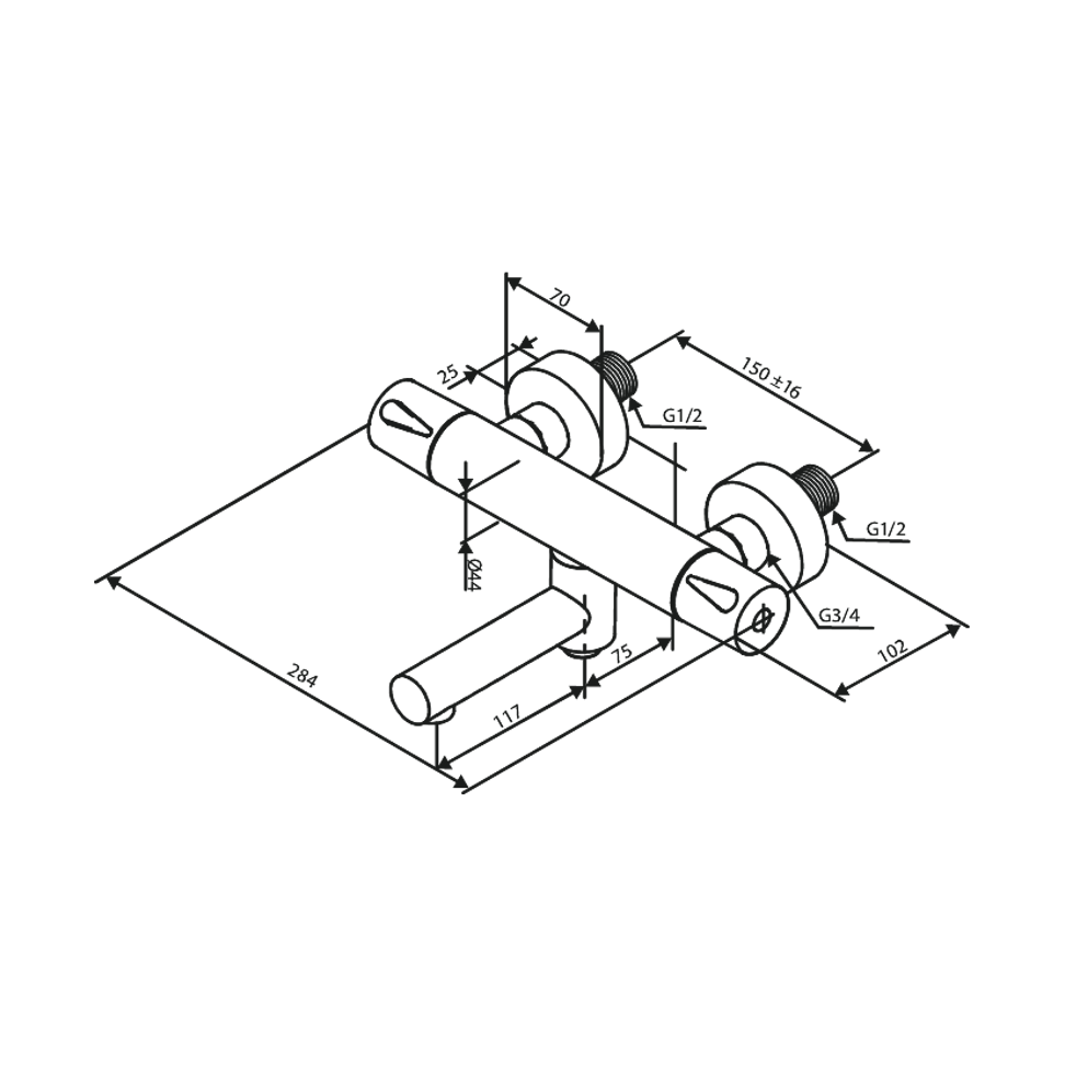 Amme - /Suihkuhana Damixa 74510.5535 SILHOUET Grafiitti 745105535 [6358092] |