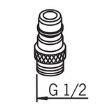 Liitinnippa Oras G1/2 158954V [6421675] |