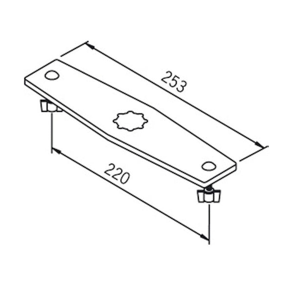 Saneerauspeitelevy Peitelevy Oras pesupöytään 152053 [6511340] |