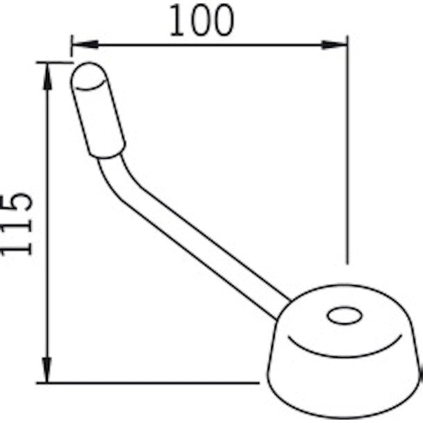 Kyynärvipu 95 - Oras Optima 201042 [6512700] |
