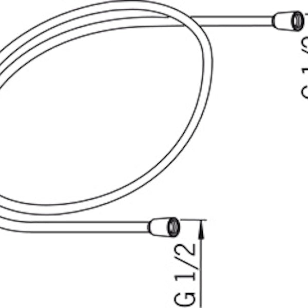 Suihkuletku Oras Hydra 1500 mm muovi/satiini 241060-60 [6515005]