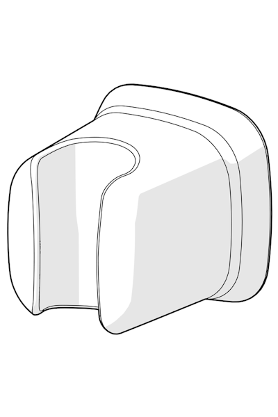 Käsisuihkun ripustin Oras 251500 kromattu [6515770]