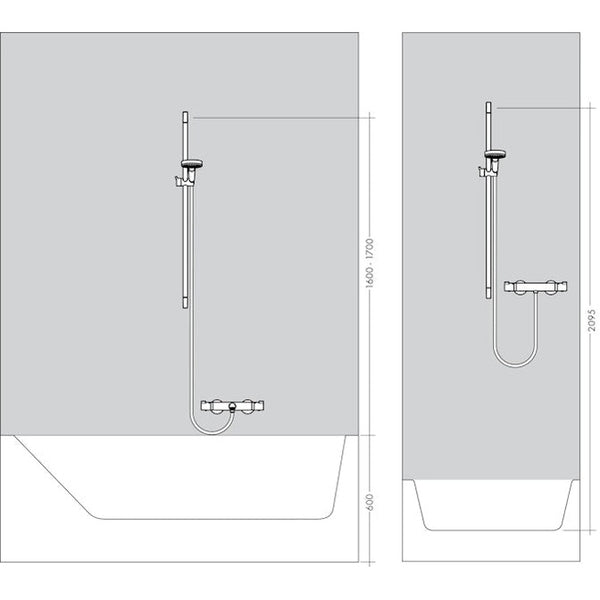 Suihkusetti Hansgrohe 26535400 Crometta 1 Jet Eco [6559762]