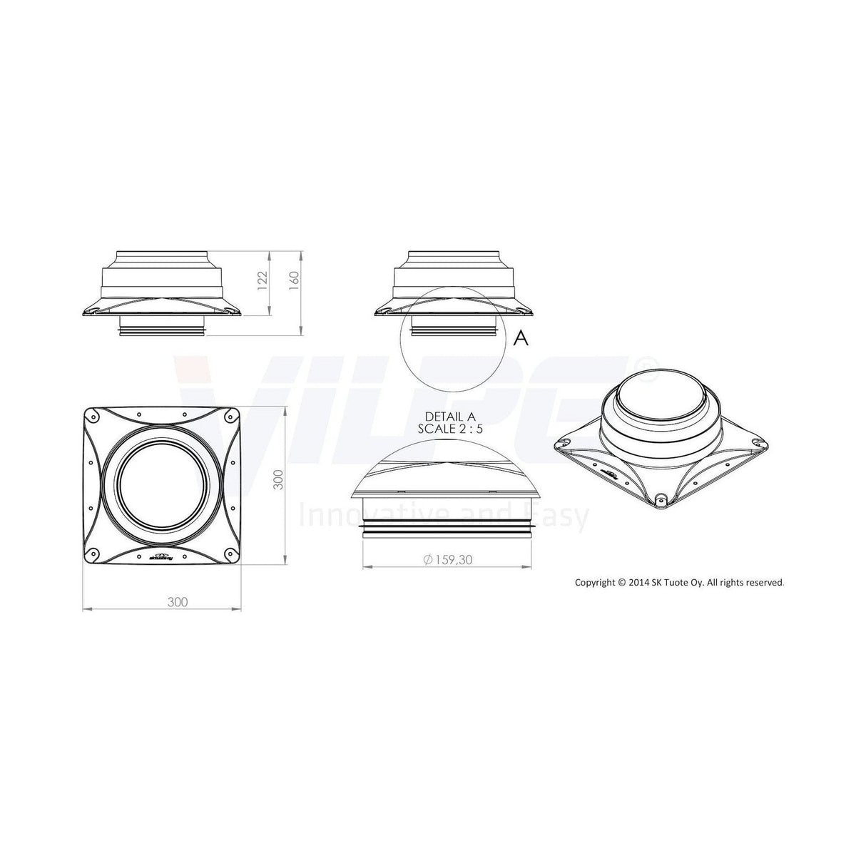 Huippuimuri Vilpe E220S ruskea [7820228] |