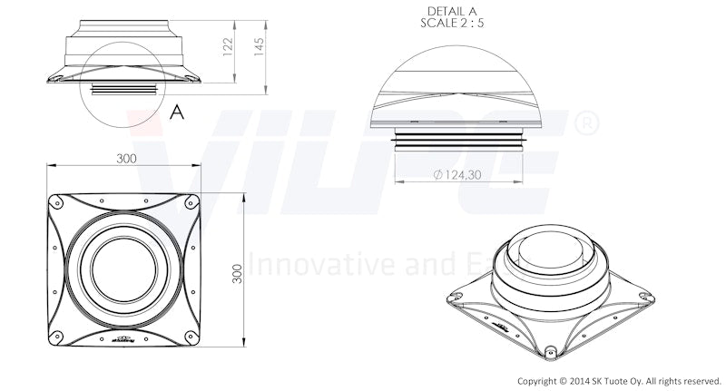 Huippuimuri Vilpe E190S ruskea [7820207]