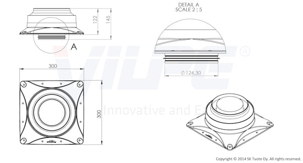 Huippuimuri Vilpe E190S musta 737522 [7820206]