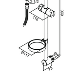 Damixa Suihkusetti Plus Kromattu 765070000 [6539020] |
