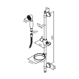 Damixa Suihkusetti Tradition Kromattu 765110000 [6531525] |