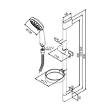 Damixa Suihkusetti Fairjet Plus Kromattu 765190000 [6531530] |