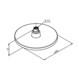 Damixa Yläsuihku Kudos Grande Kromi [6531541] |