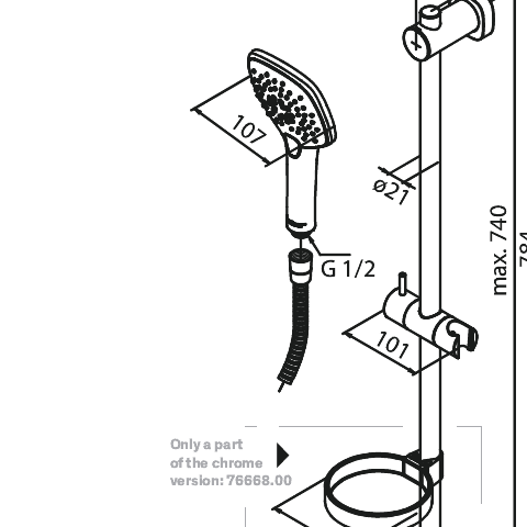 Damixa Suihkusetti Pine Kromattu 766680000 [6531556] |