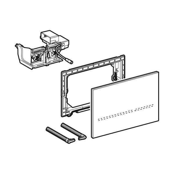 Huuhtelupainike Sigma80 Elekt. 230V 2 - H Peililasi [5756847] |