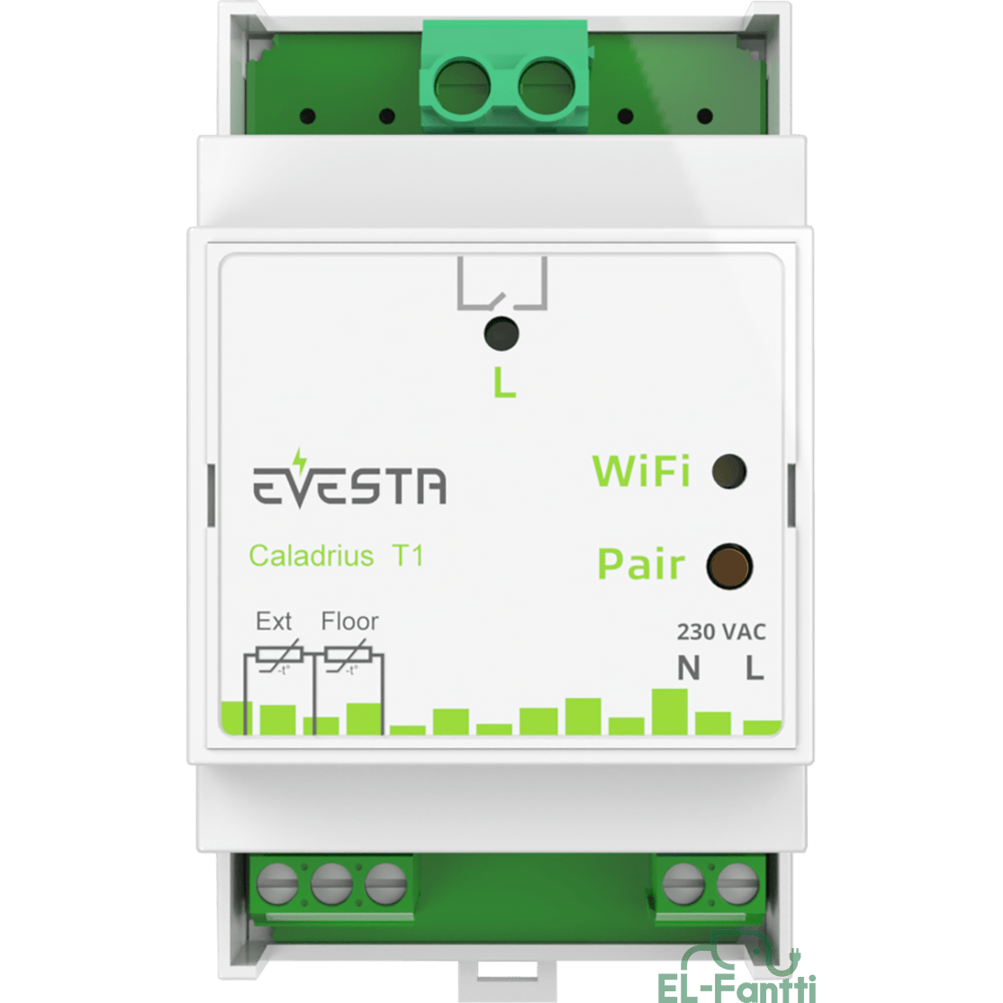 Evesta Caladrius T1 - Wi - Fi Ohjelmoitava Pörssisähkö 1 - Vaihe Termostaatti 1X16A [2602902] |