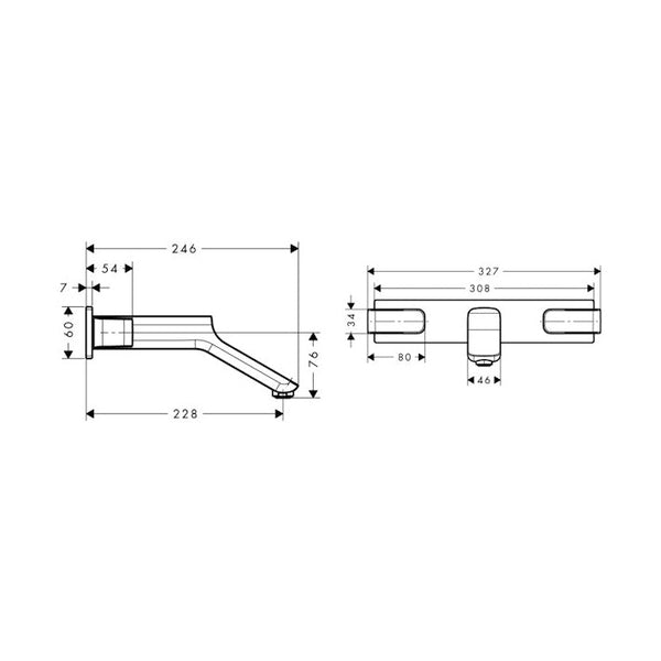Pesuallashana Hansgrohe 11043000 Axor Urquiola [6150350]