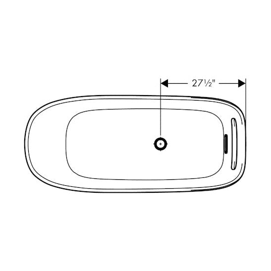 Kylpyamme Hansgrohe 11440 Axor Urquiola [5814100] |