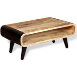 Sohvapöytä 90X55X39 Cm Karkea Mangopuu