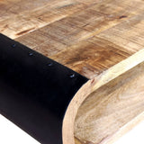 Sohvapöytä 90X55X39 Cm Karkea Mangopuu