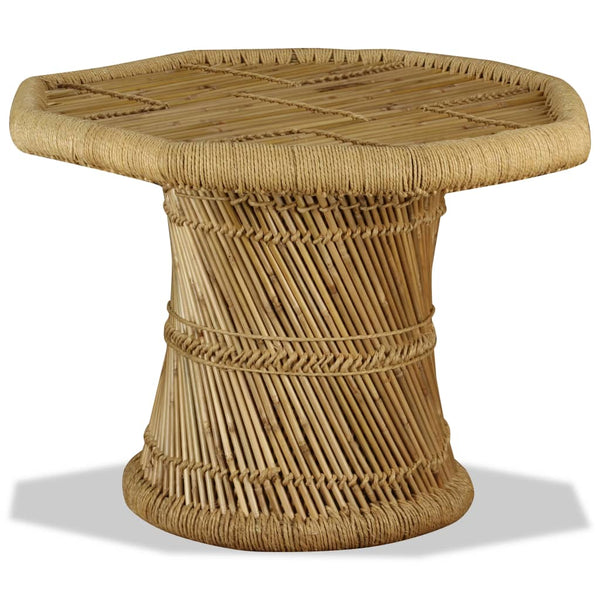 Sohvapöytä Bambu Kahdeksankulmio 60X60X45 Cm