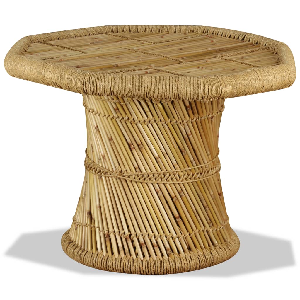 Sohvapöytä Bambu Kahdeksankulmio 60X60X45 Cm