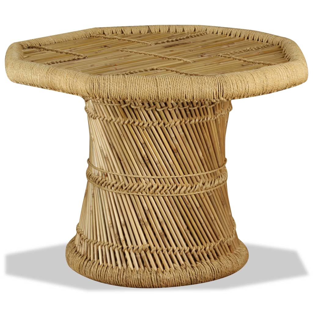 Sohvapöytä Bambu Kahdeksankulmio 60X60X45 Cm