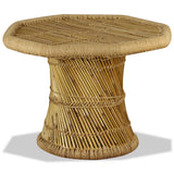 Sohvapöytä Bambu Kahdeksankulmio 60X60X45 Cm