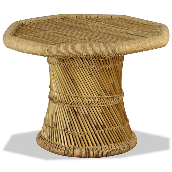 Sohvapöytä Bambu Kahdeksankulmio 60X60X45 Cm