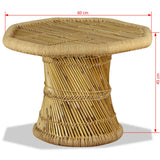 Sohvapöytä Bambu Kahdeksankulmio 60X60X45 Cm