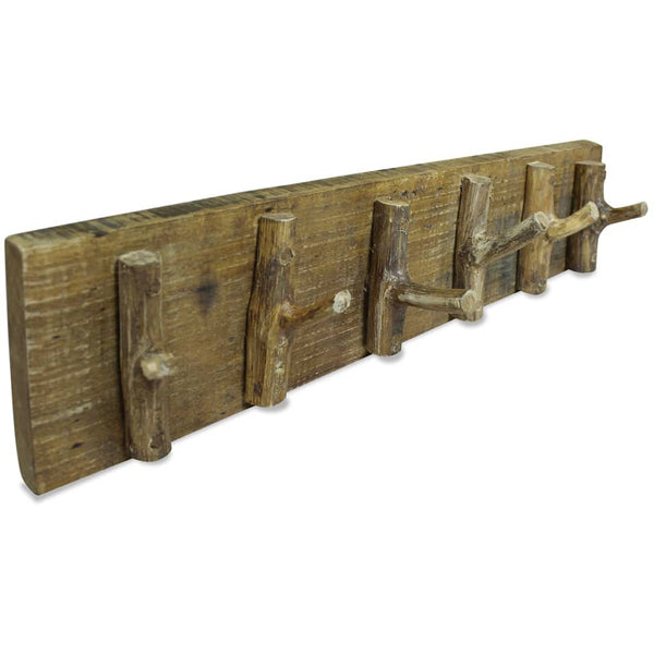 Vaatenaulakko Kierrätetty Puu 60X15 Cm