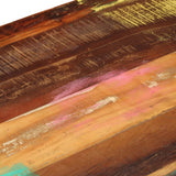 Sohvapöytä 3 Vetolaatikolla Kierrätyspuu 100X50X35 Cm