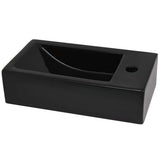 Suorakulmainen Pesuallas Hanareiällä Keramia 46X25,5X12Cm