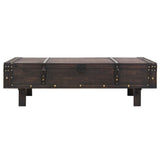 Sohvapöytä Vintagetyyli Vaneri120X55X35 Cm