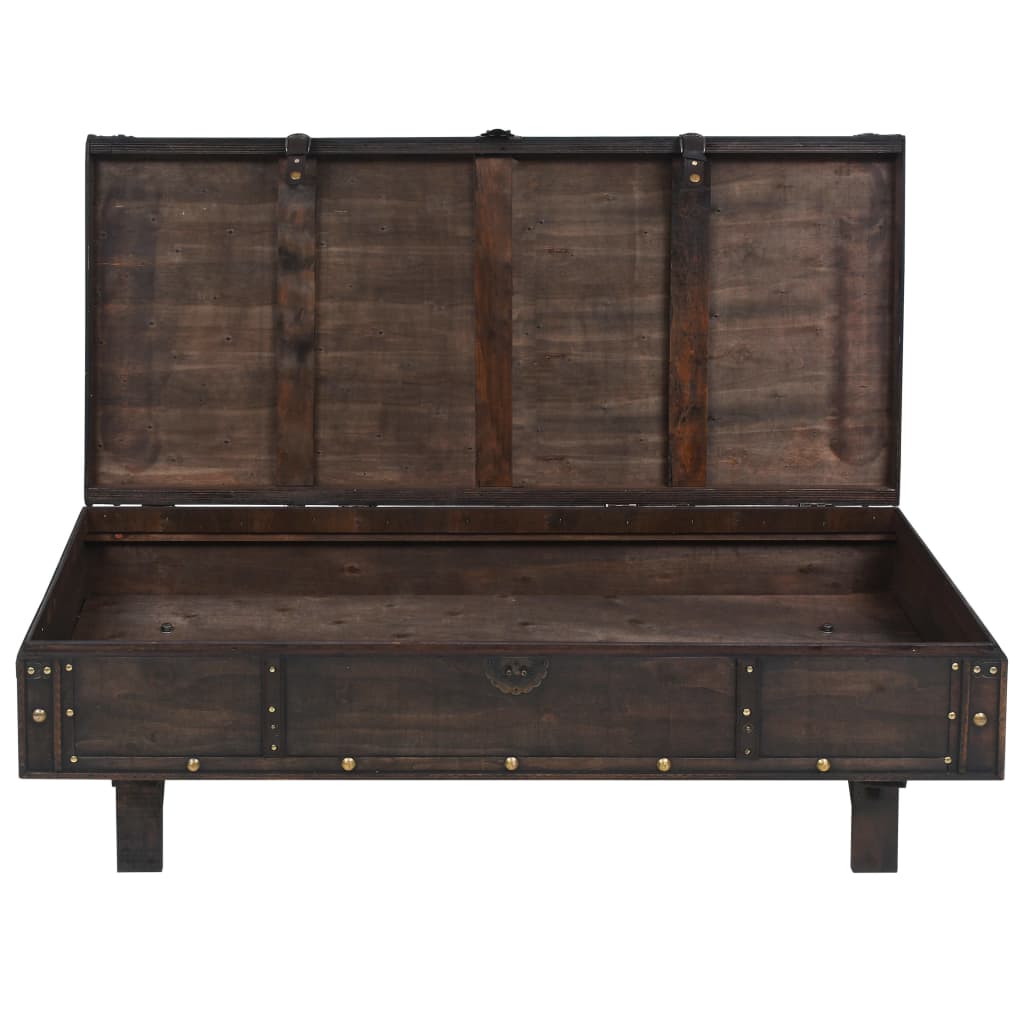Sohvapöytä Vintagetyyli Vaneri120X55X35 Cm
